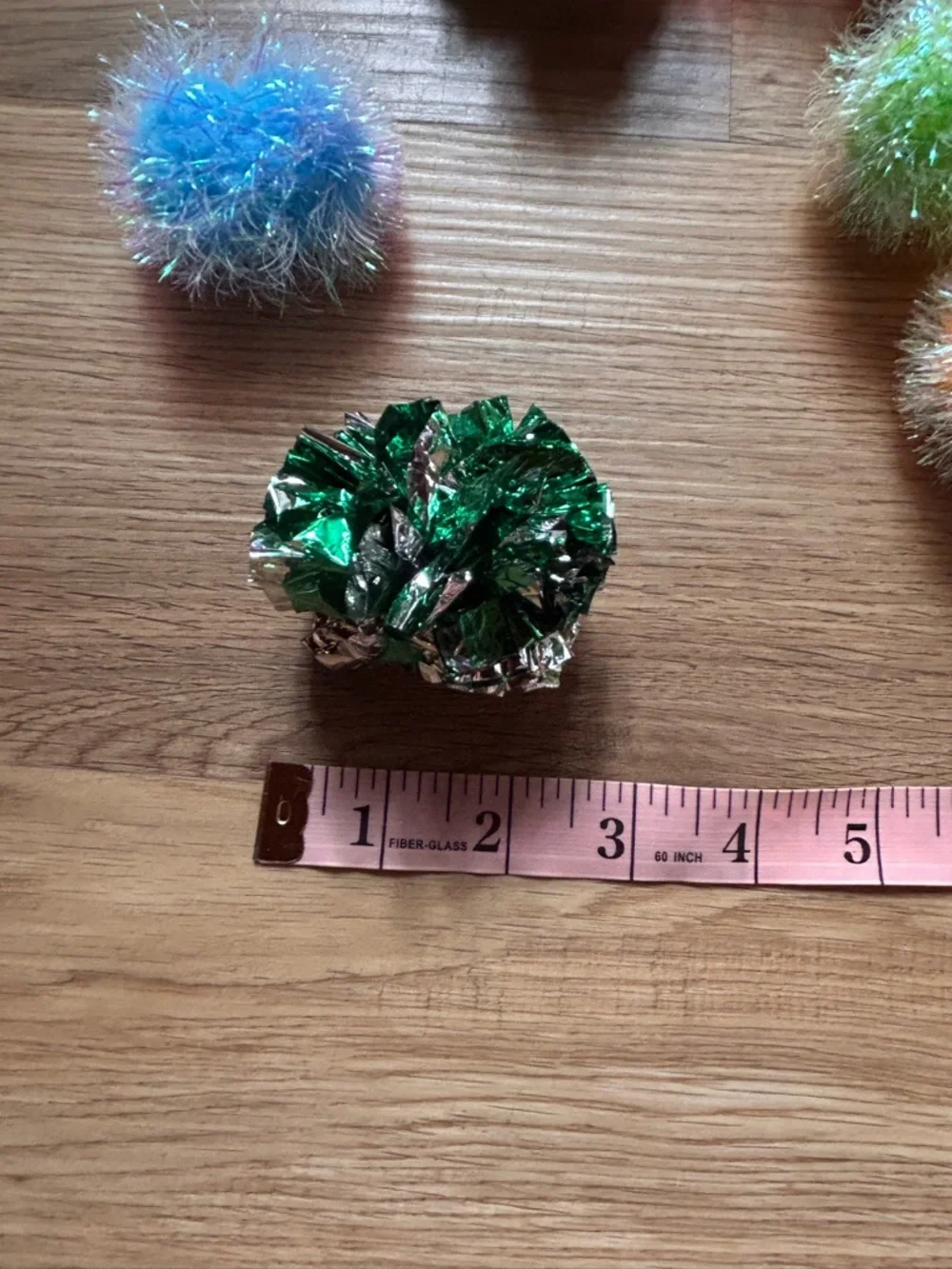 Sparkle Pom & Foil Cat Toy Assortment - Multi Color